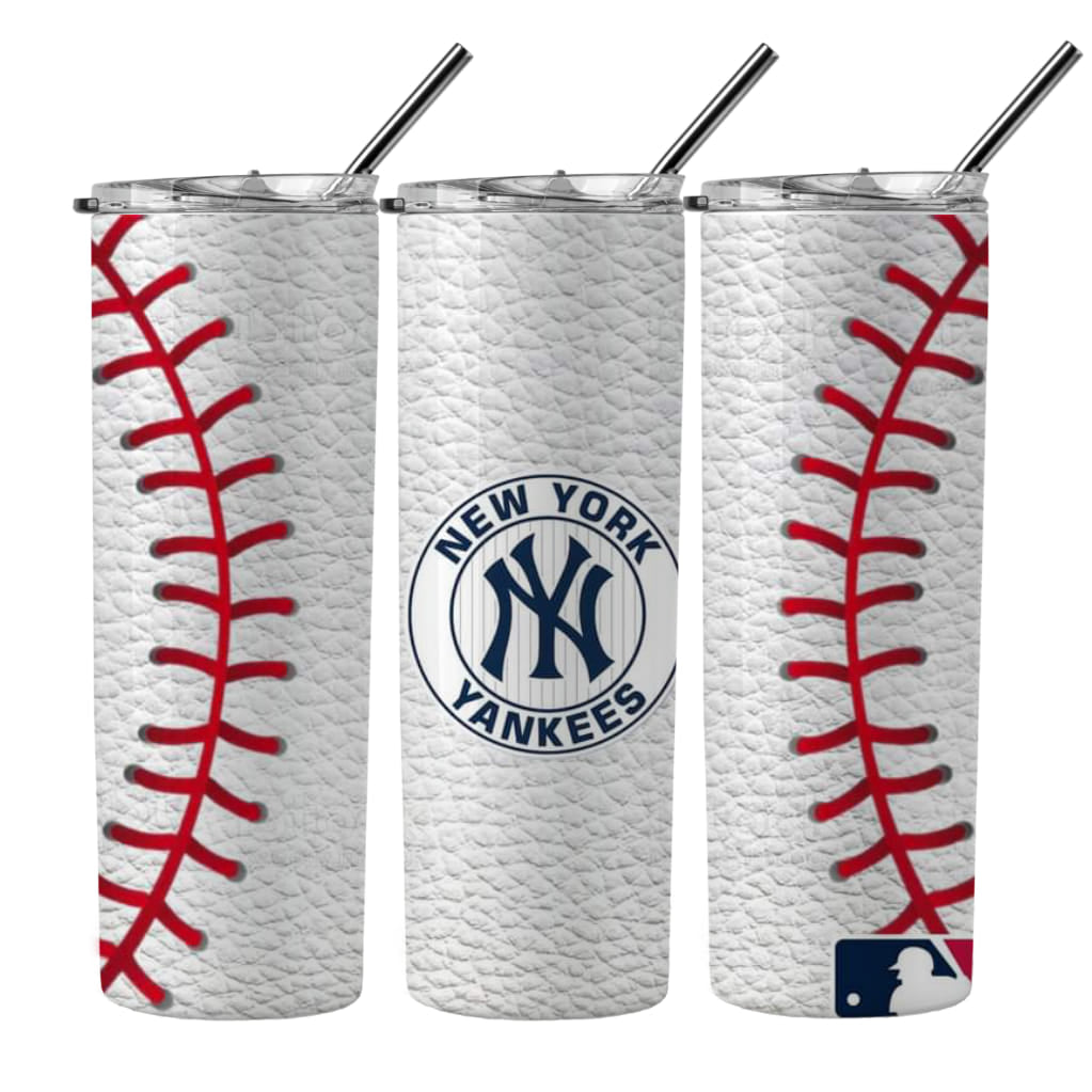 Baseball 20oz Sublimation Tumbler Image