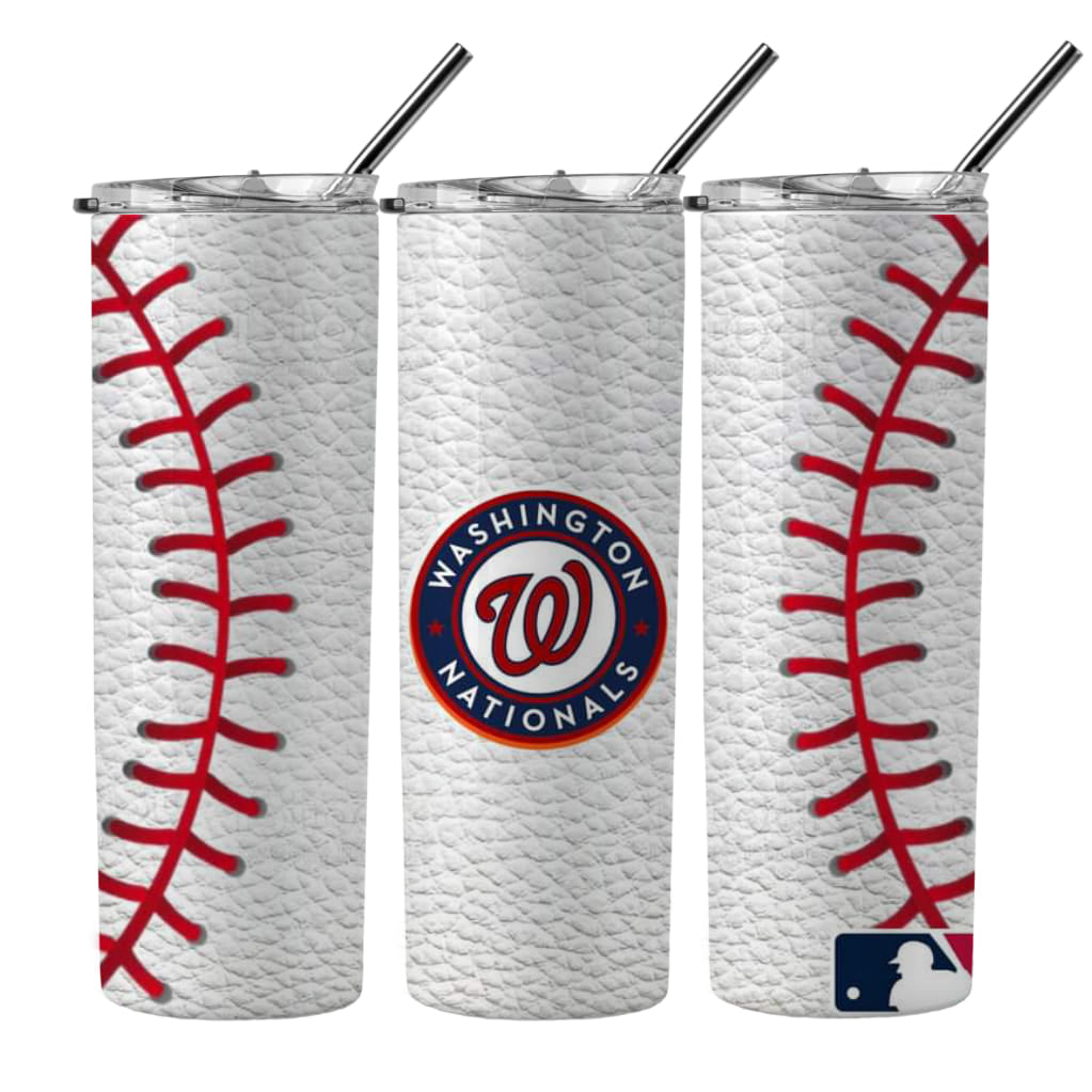 Baseball 20oz Sublimation Tumbler Image