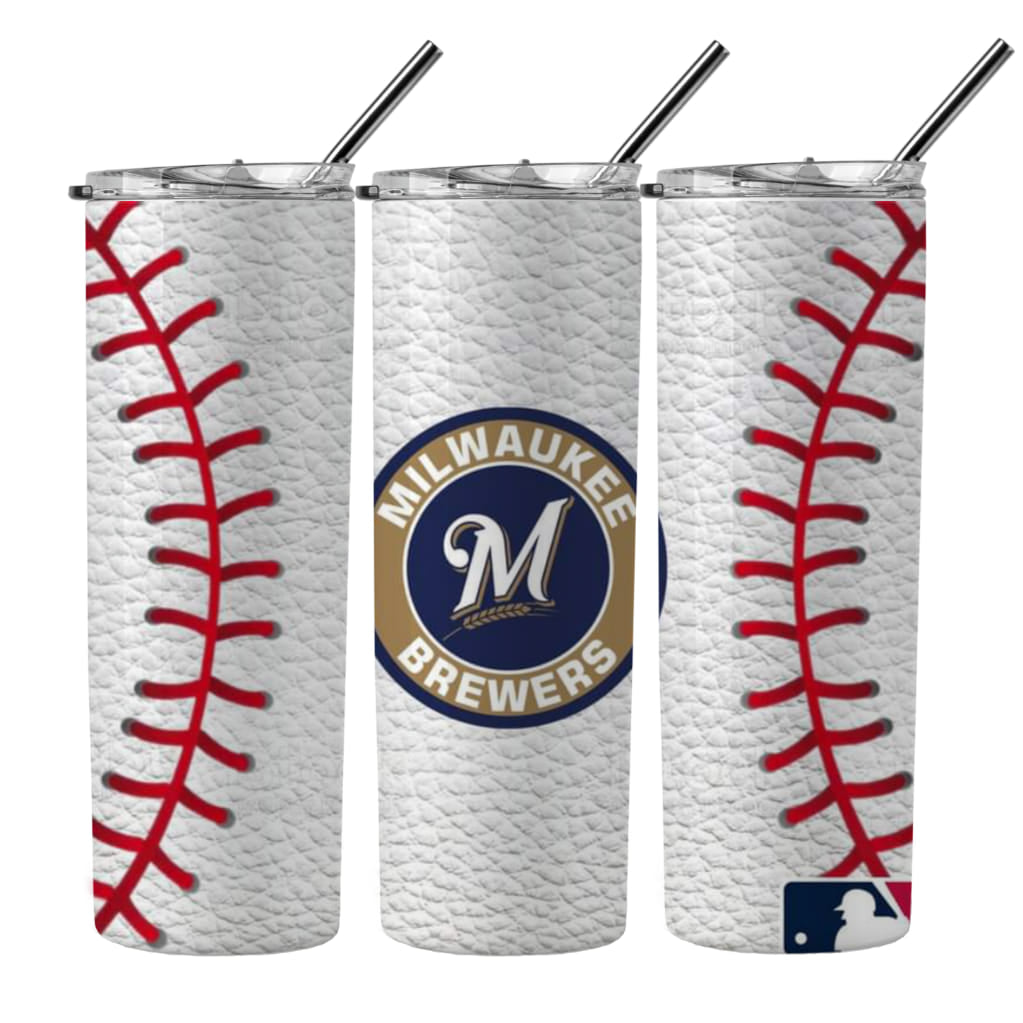 Baseball 20oz Sublimation Tumbler Image