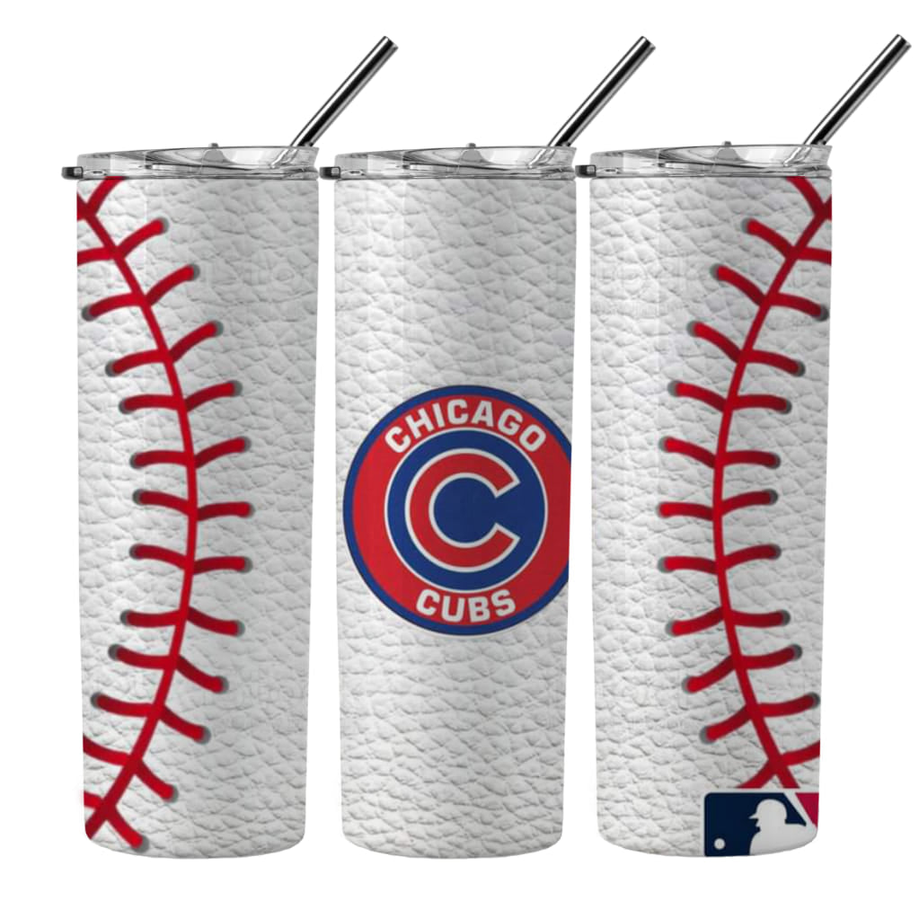 Baseball 20oz Sublimation Tumbler Image