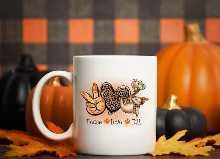 Fall Sublimation Mug Images Bundle