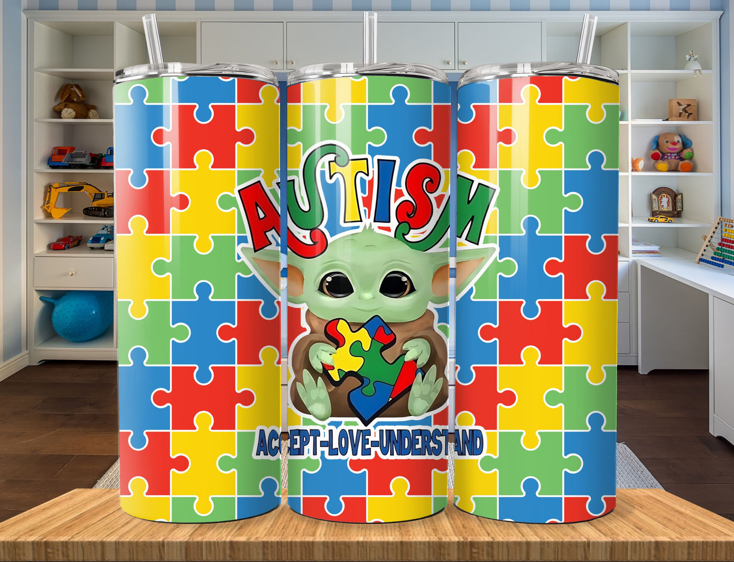 Autism Sublimation 20oz Images Bundle