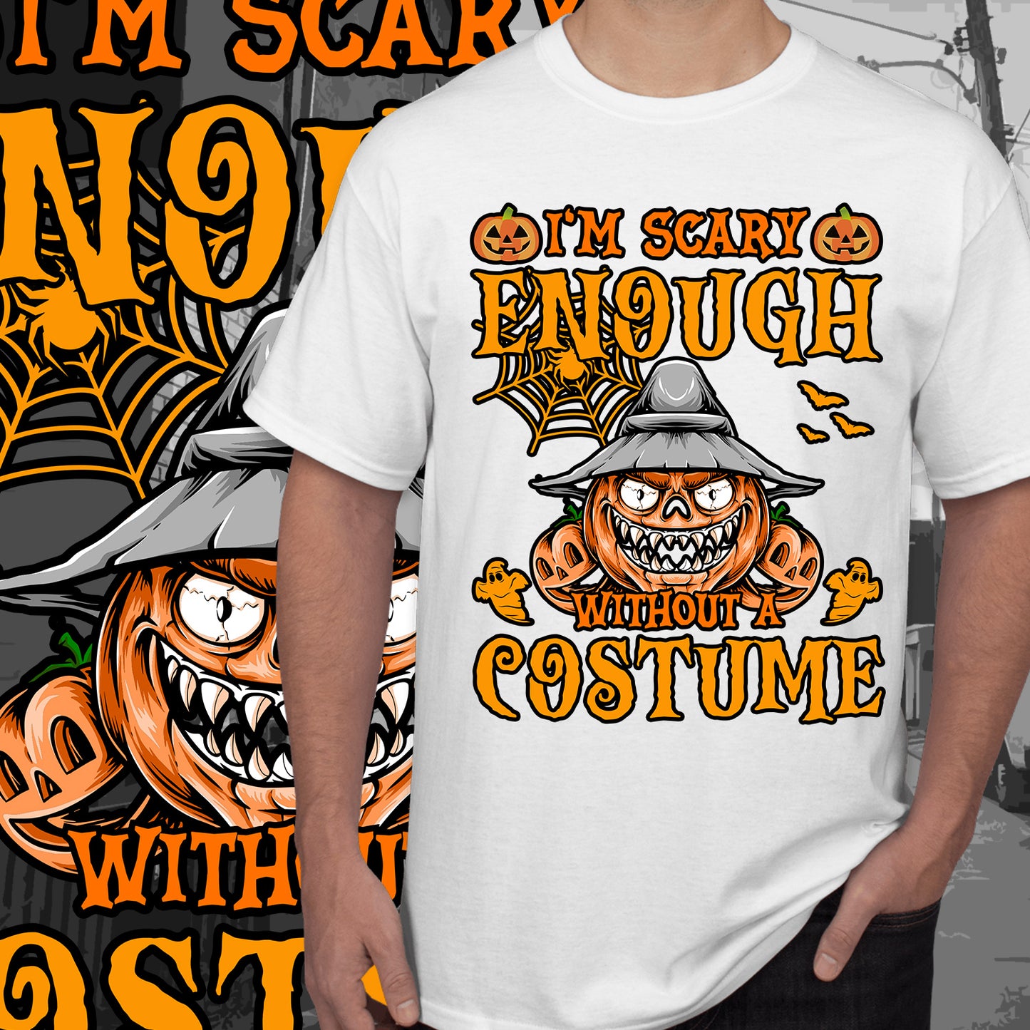 21 Halloween Sublimation T-Shirt Image Bundle