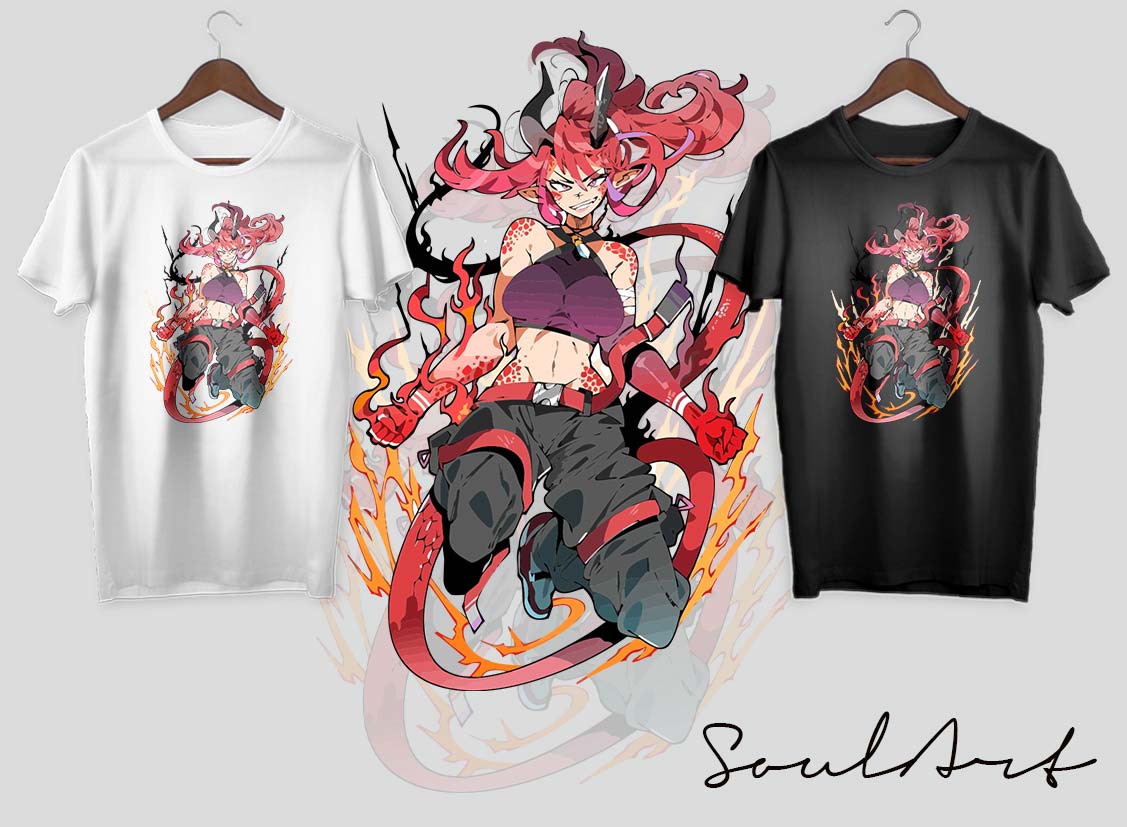 Anime Sublimation/DTF T-Shirt Images Bundle