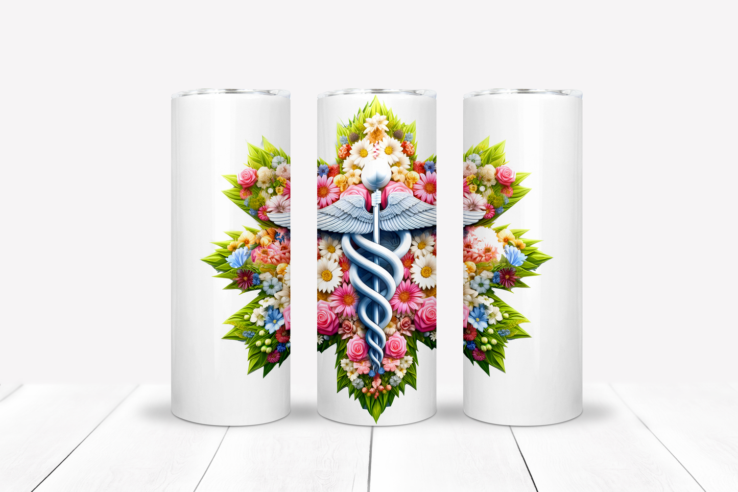 Nurse 20oz Sublimation Tumbler Bundle