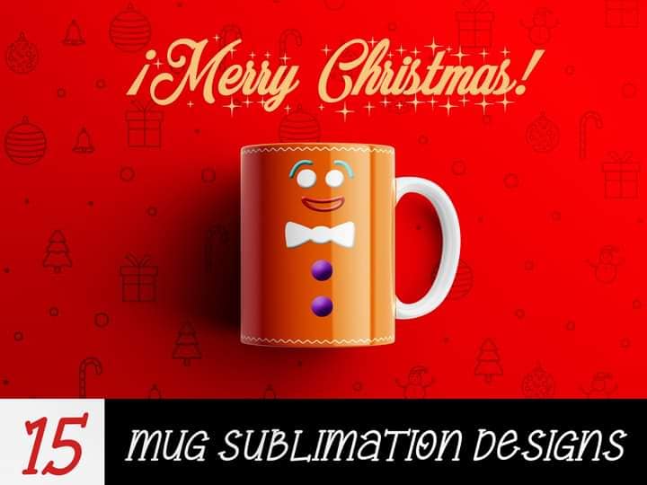 Christmas Sublimation 11/15oz Mug Images Bundle