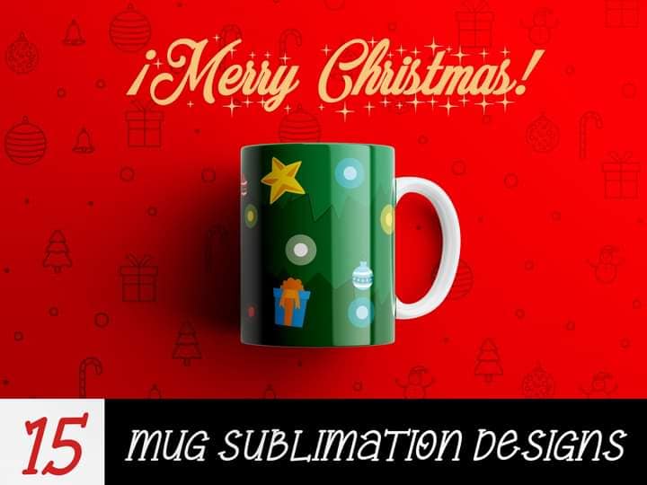 Christmas Sublimation 11/15oz Mug Images Bundle