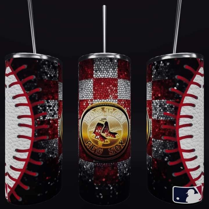 Baseball 20oz Sublimation Tumbler Image