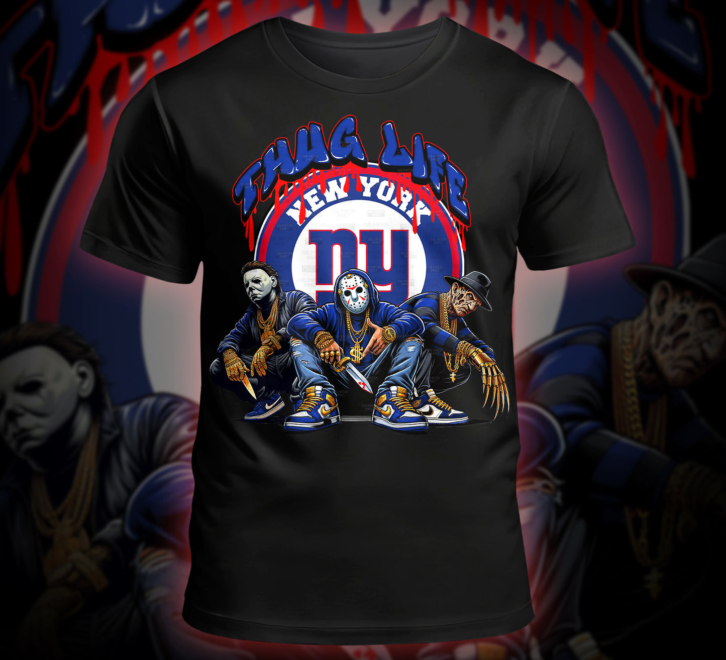 Football Sublimation/DTF T-Shirt Image