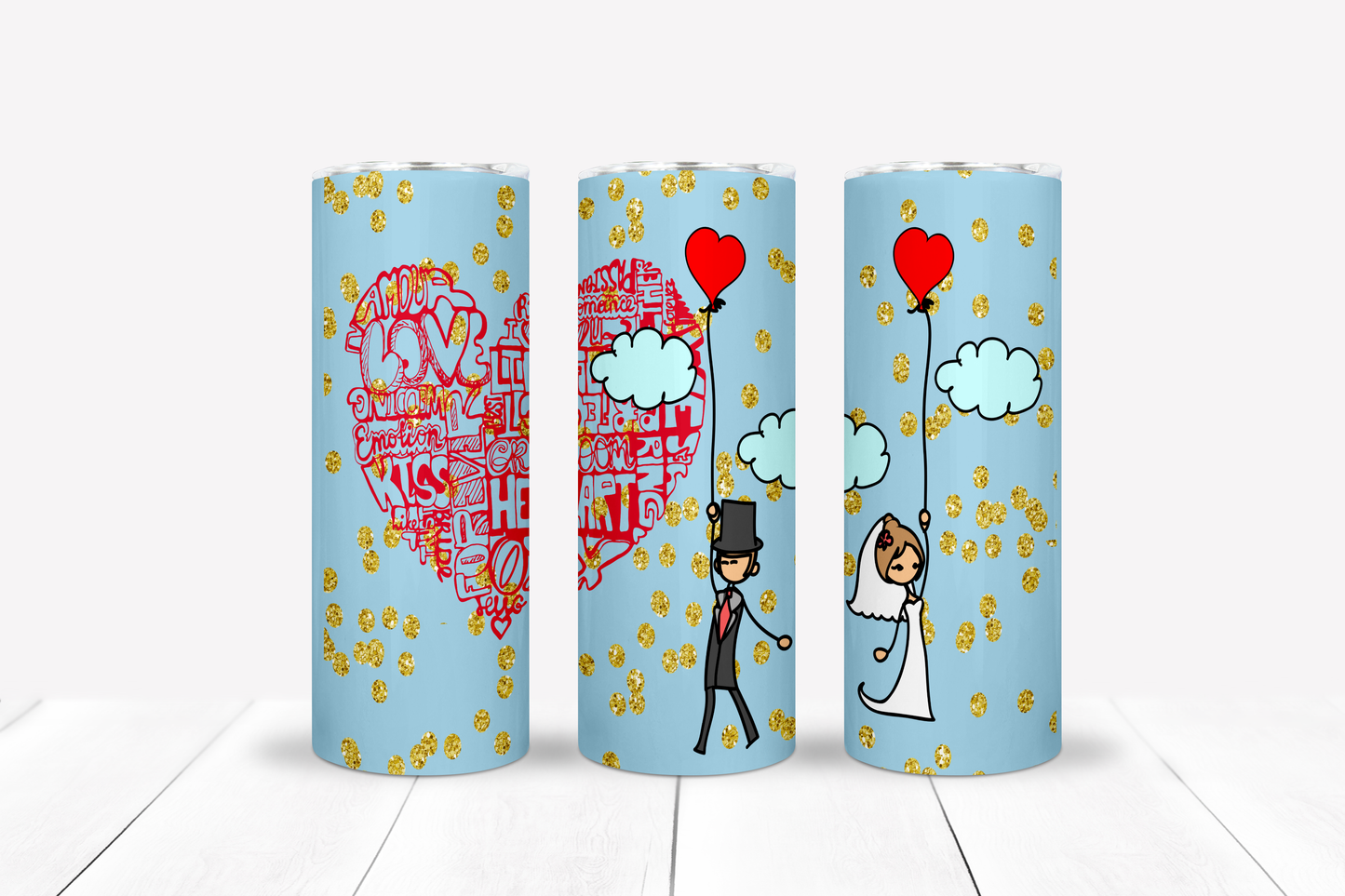 Cute Valentines Print 20oz Sublimation Images Bundle