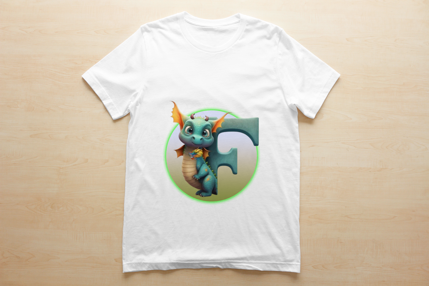 Kids ABC Dragon Images Sublimation/DTF T-Shirt Bundle