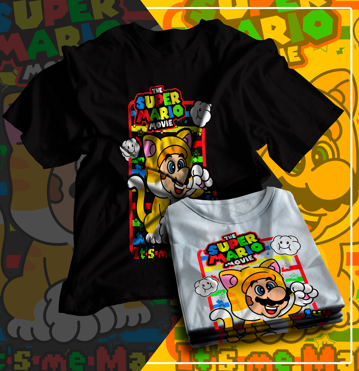 Mario Sublimation/DTF T-Shirt Images Bundle