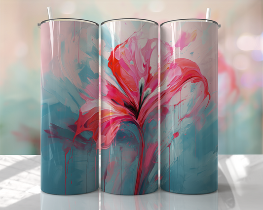 Lily 20oz Sublimation Tumbler Image