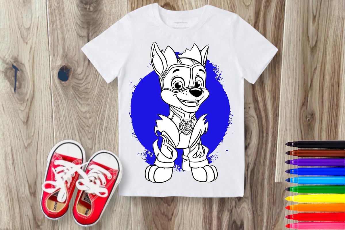 Coloring Cartoon Sublimation/DTF T-Shirt Images Bundle