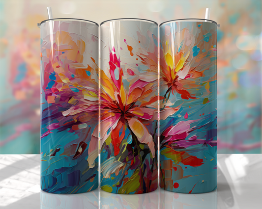 Painted Lily 20oz Sublimation Tumbler Image