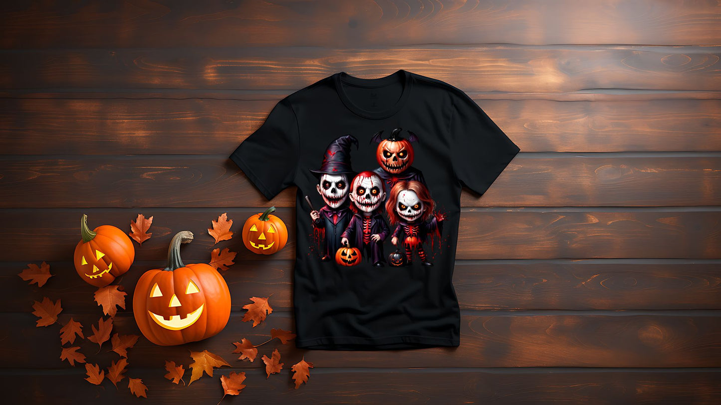 22 Cute Halloween Sublimation T-Shirt Image Bundle