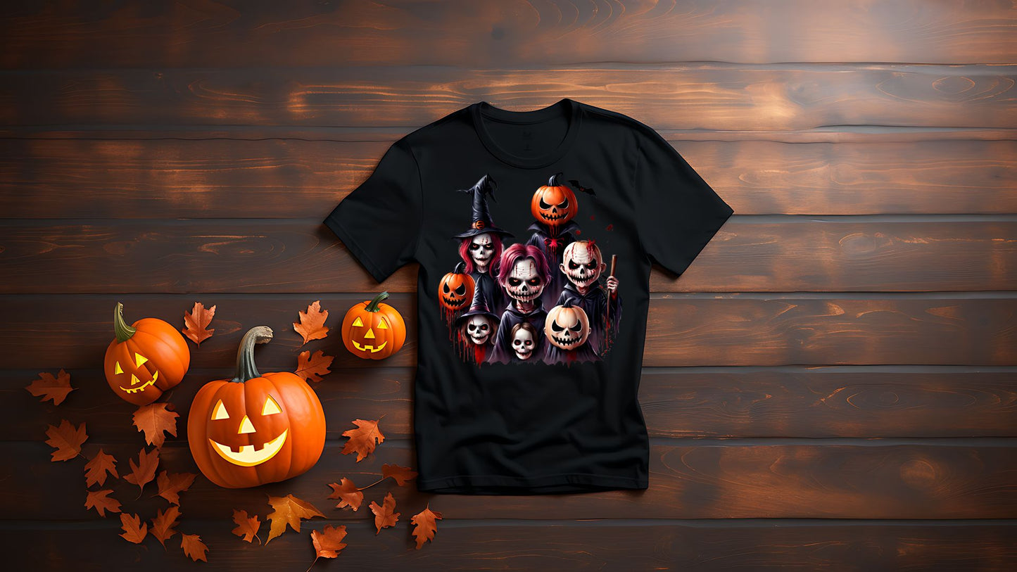 22 Cute Halloween Sublimation T-Shirt Image Bundle