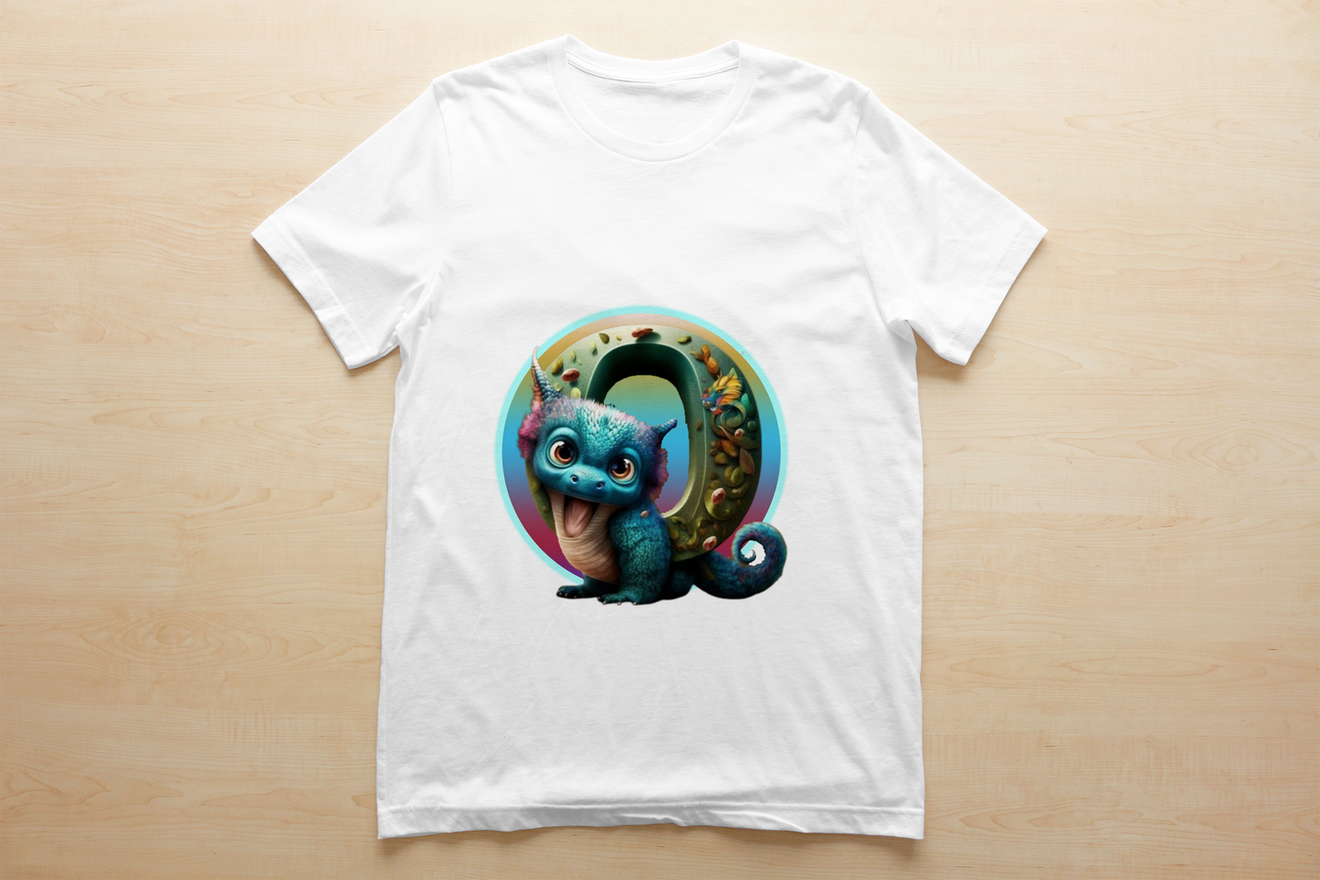 Kids ABC Dragon Images Sublimation/DTF T-Shirt Bundle