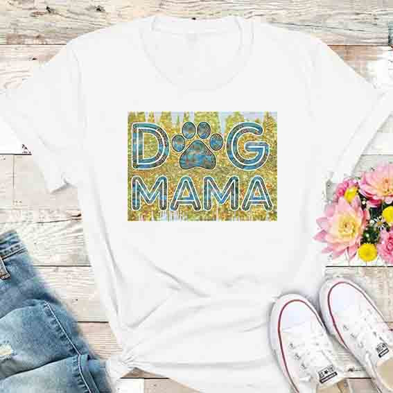 Dog Mom Sublimation/DTF T-Shirt Images Bundle