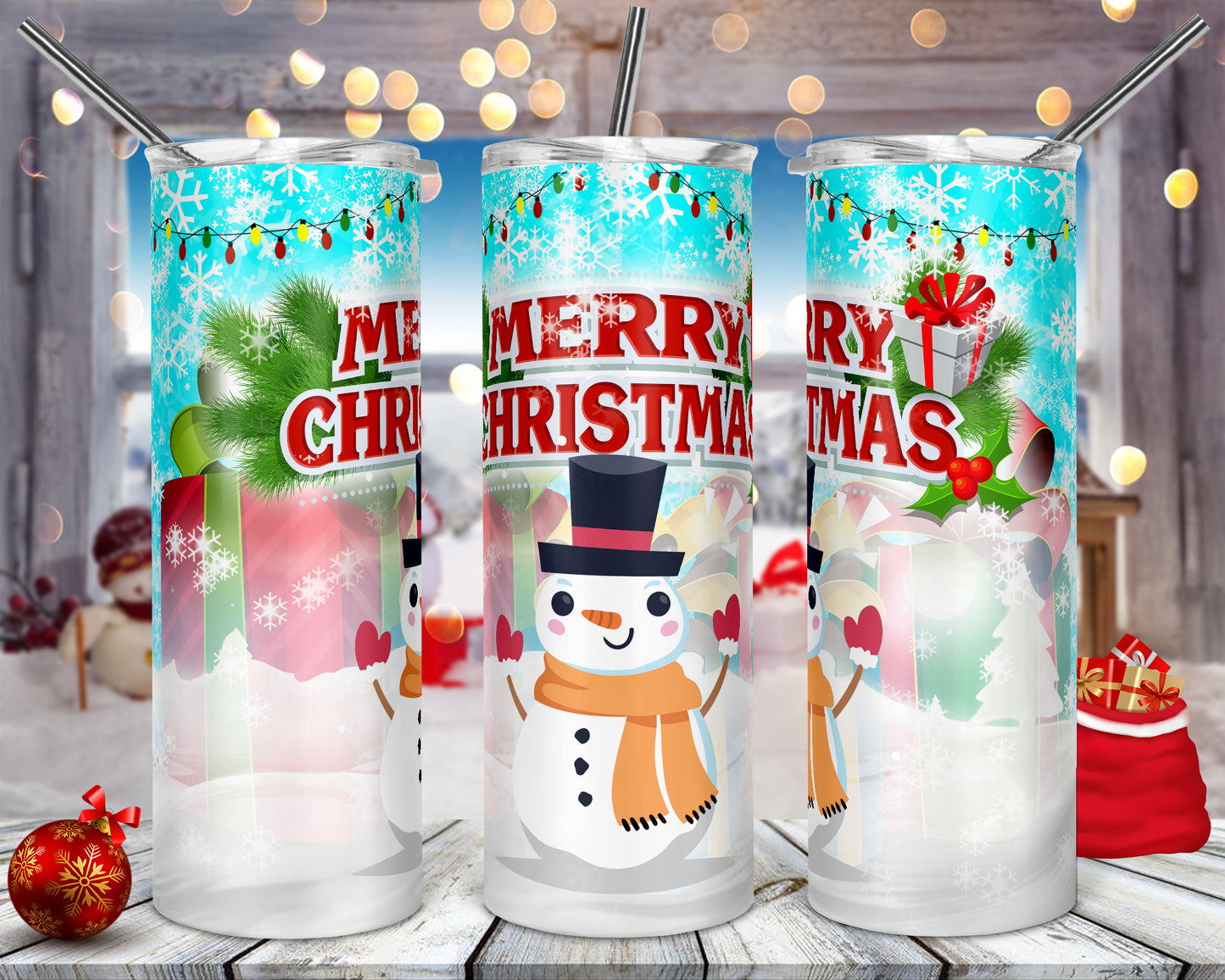 50+ Christmas Sublimation 20oz Images Bundle