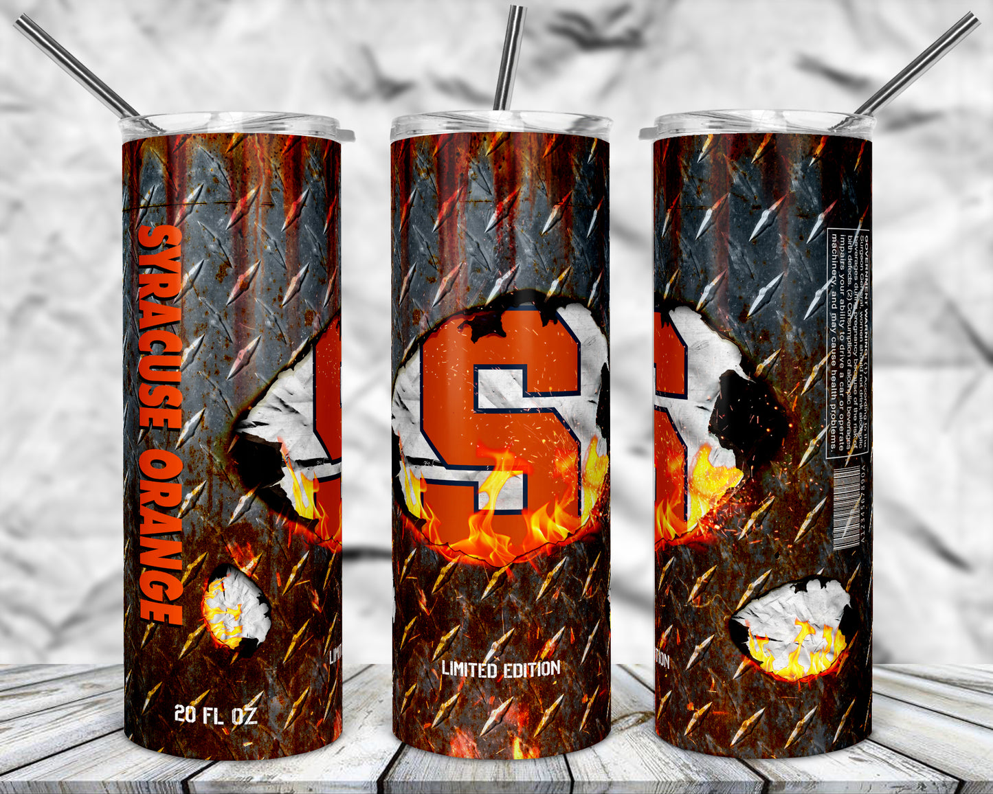 Rust College 20oz Sublimation Tumbler Images Bundle