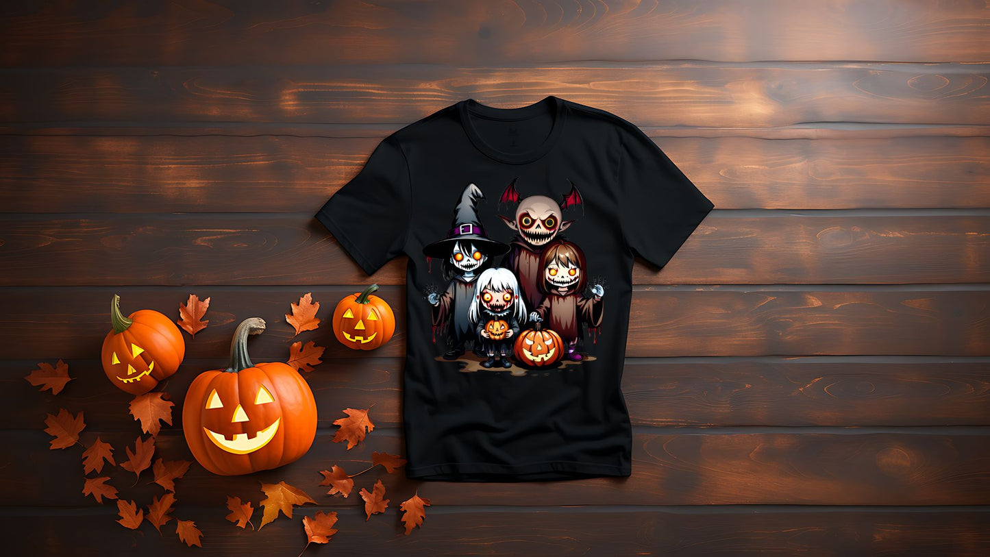 22 Cute Halloween Sublimation T-Shirt Image Bundle