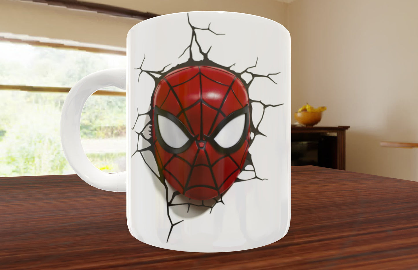 3D Superhero Mug Sublimation Images Bundle 11/15oz