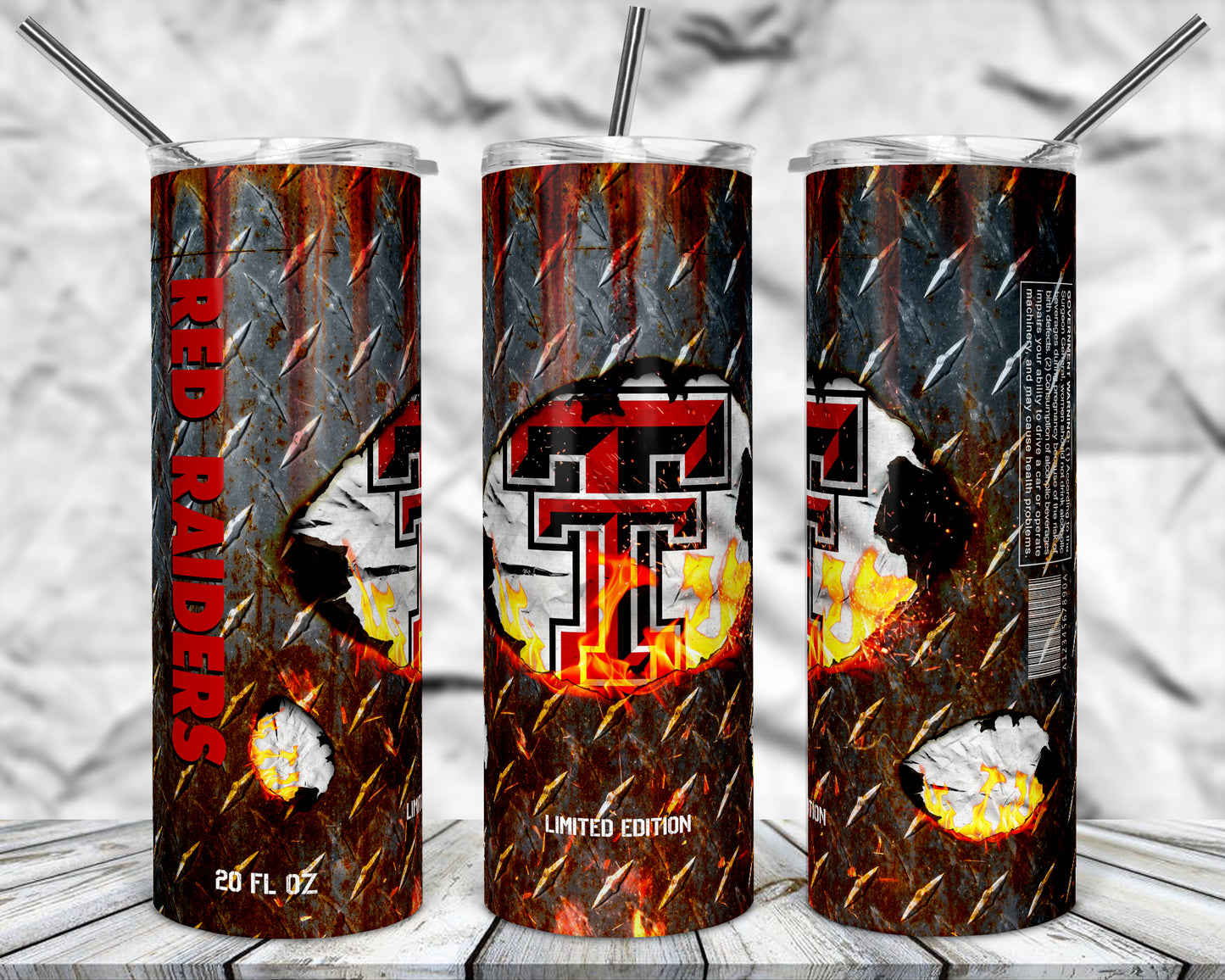 Rust College 20oz Sublimation Tumbler Images Bundle