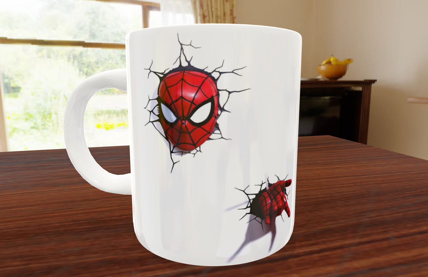 3D Superhero Mug Sublimation Images Bundle 11/15oz