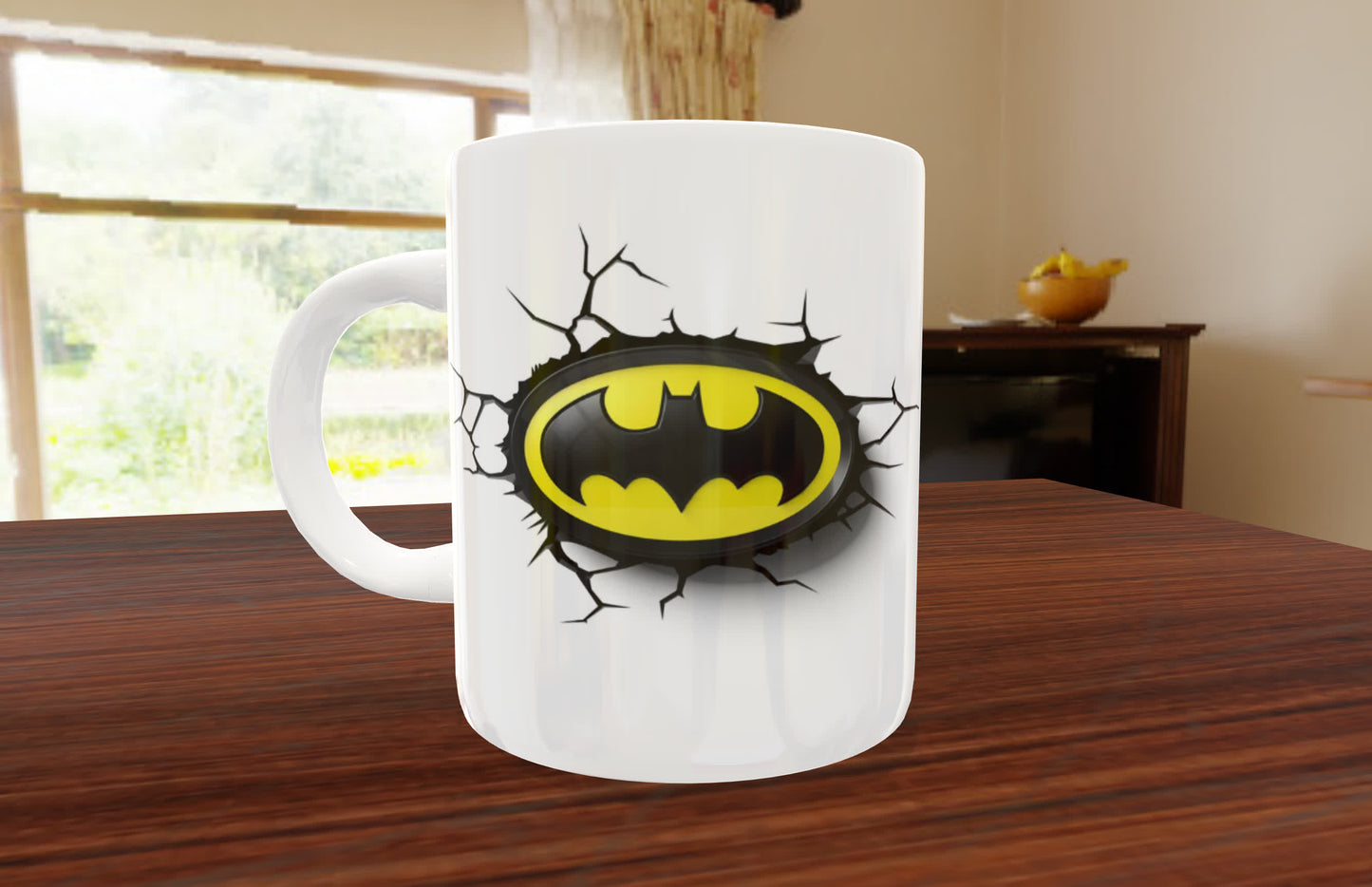 3D Superhero Mug Sublimation Images Bundle 11/15oz