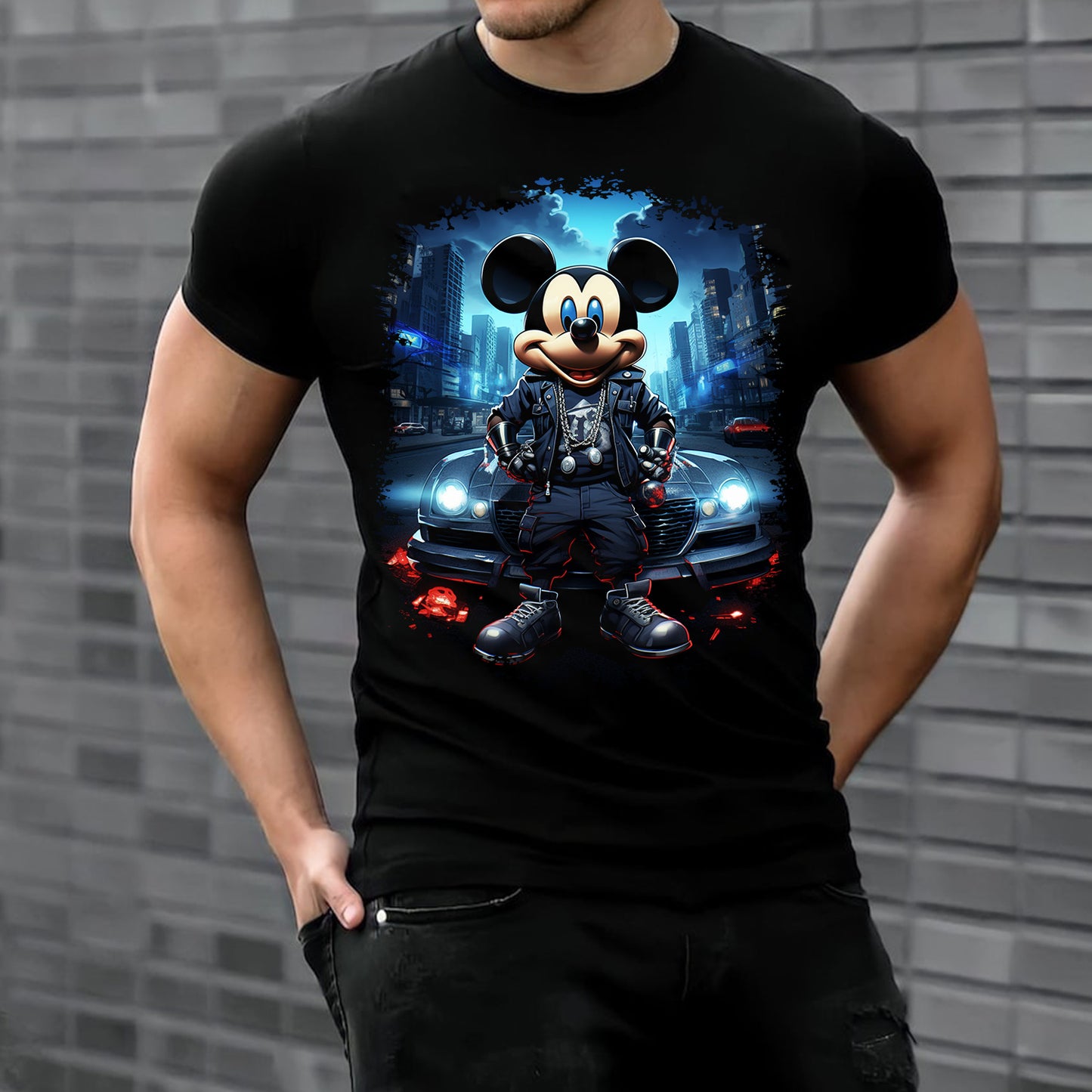 Cartoon Gangster Sublimation T-Shirt/DTF Images Bundle