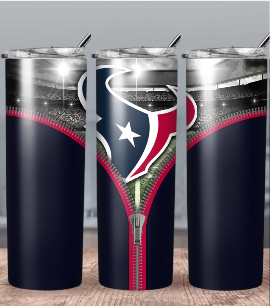 Football 20oz Sublimation Tumbler Image