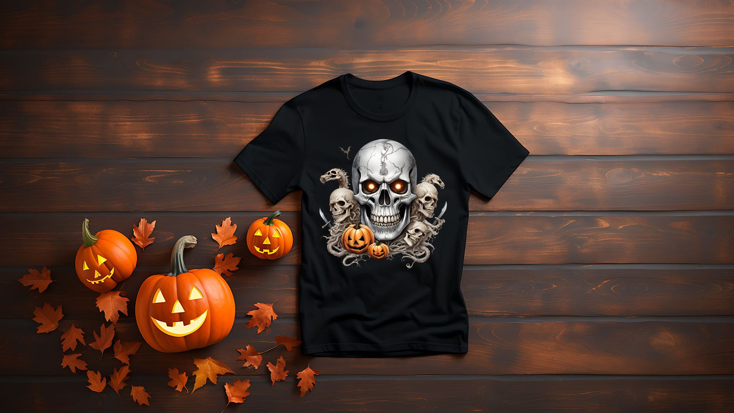 22 Cute Halloween Sublimation T-Shirt Image Bundle