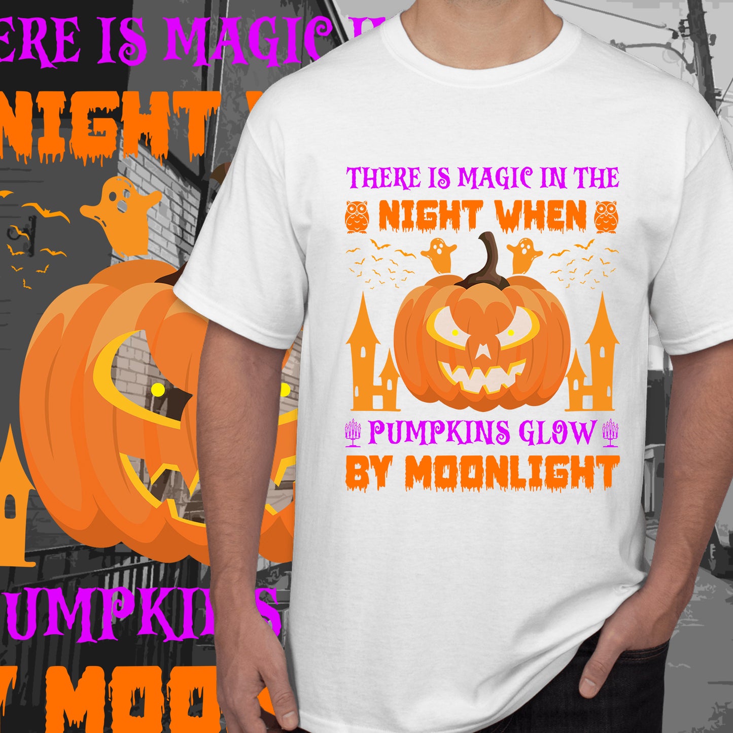 21 Halloween Sublimation T-Shirt Image Bundle