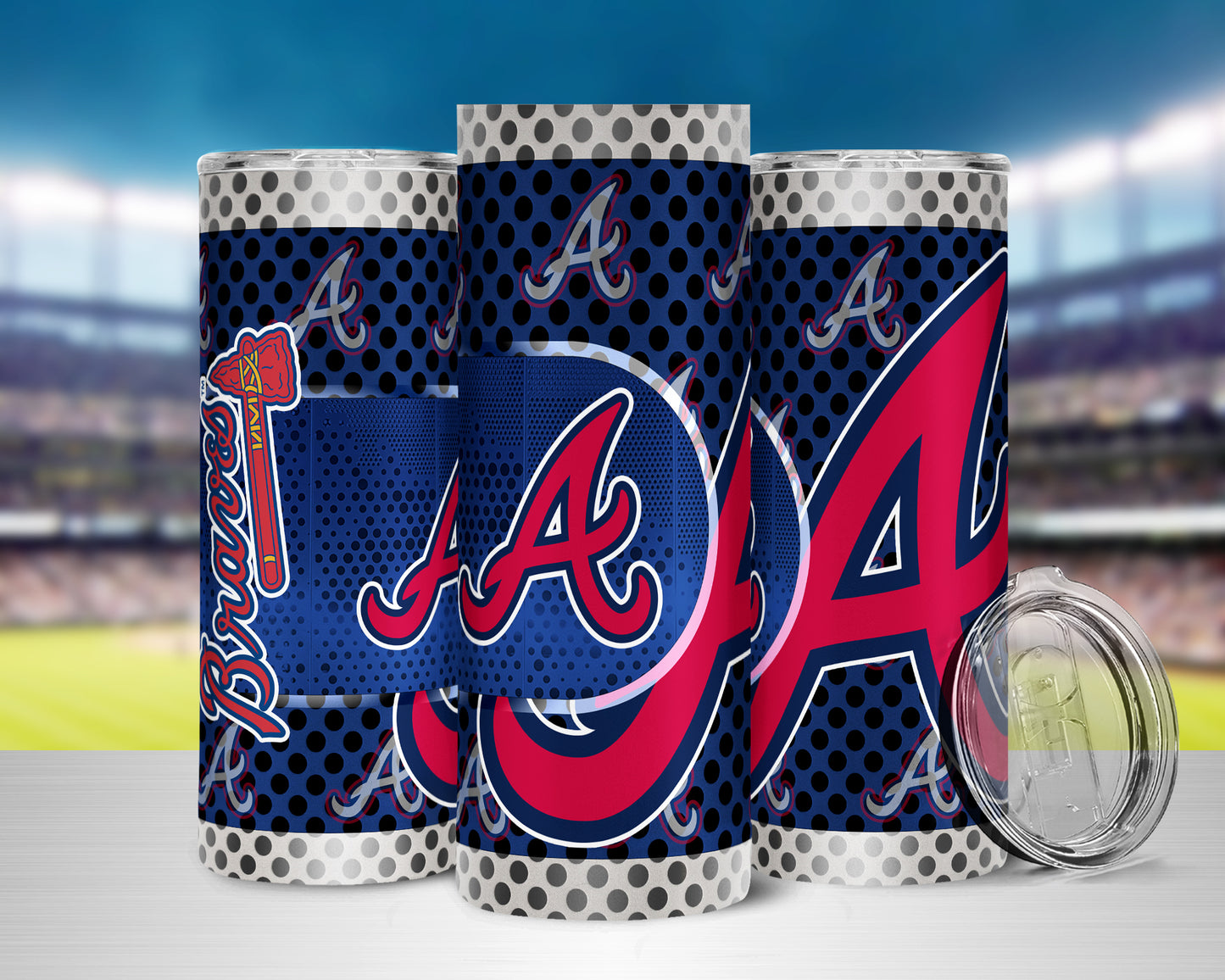 Baseball 20oz Sublimation Tumbler Image