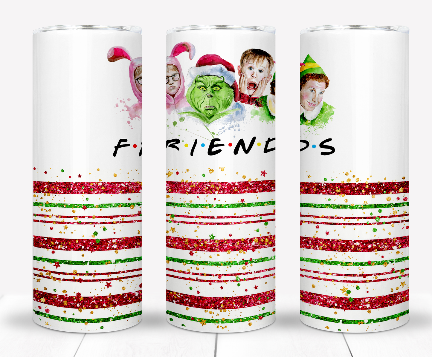 Christmas Sublimation 20oz Tumbler Images Bundle