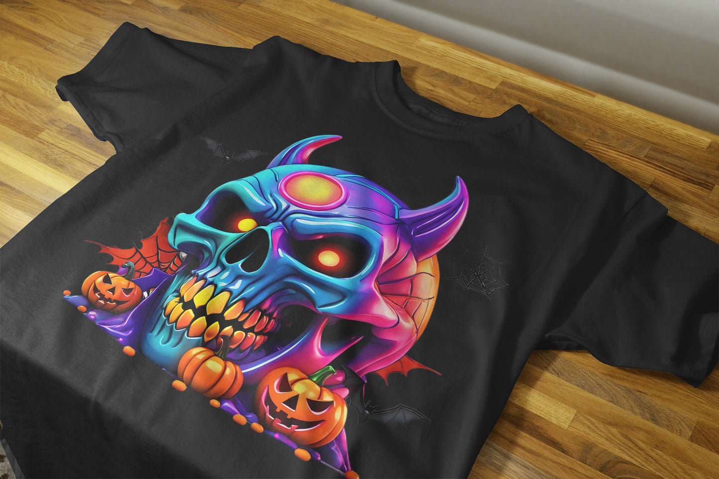 90+ Colorful Halloween Sublimation T-Shirt Images Bundle