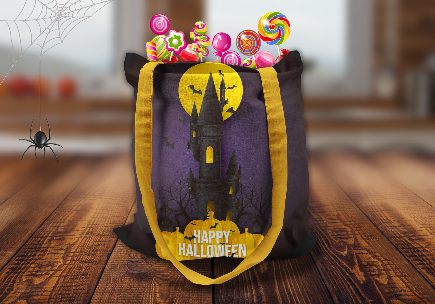 Halloween Treat Bag Sublimation Images Bundle