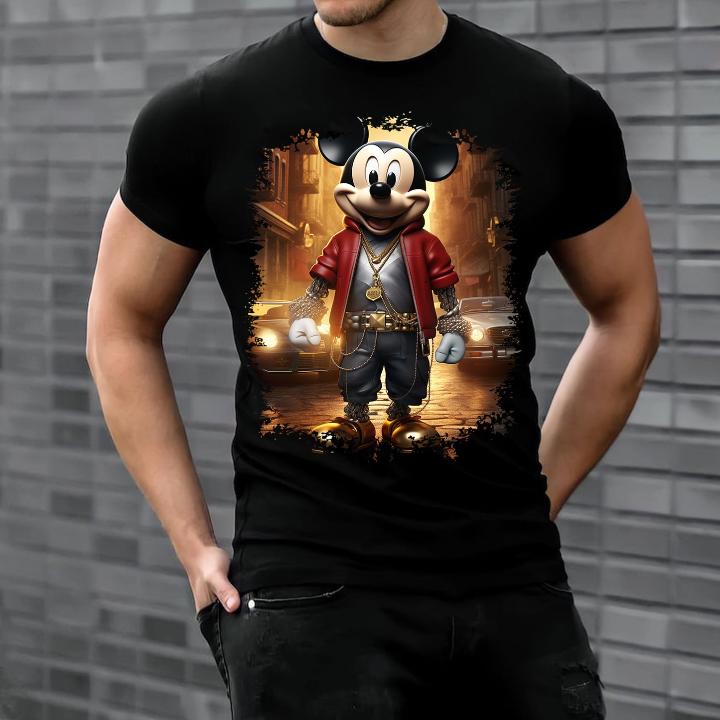 Cartoon Gangster Sublimation T-Shirt/DTF Images Bundle