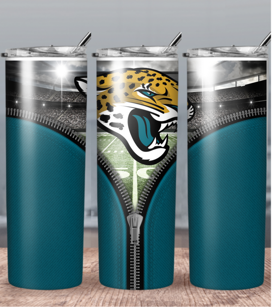 Football 20oz Sublimation Tumbler Image