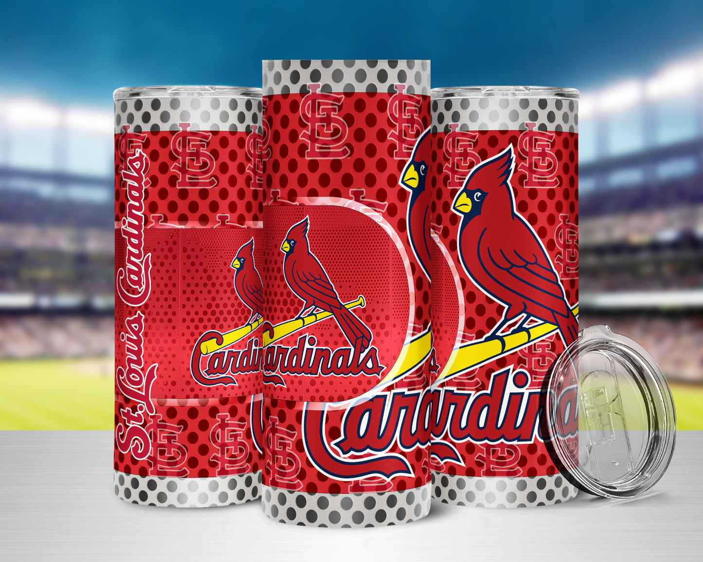 Baseball 20oz Sublimation Tumbler Image