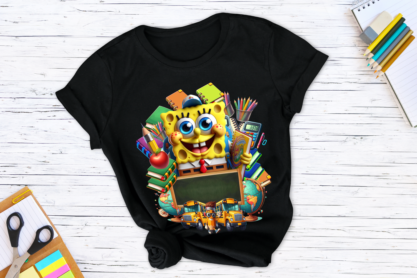 Back to School Sublimation/DTF T-shirt 55 Images Bundle