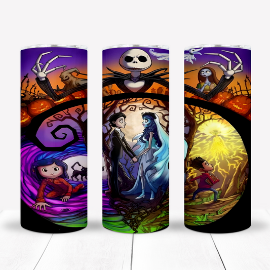 Halloween 20oz Sublimation 20oz Tumbler Image