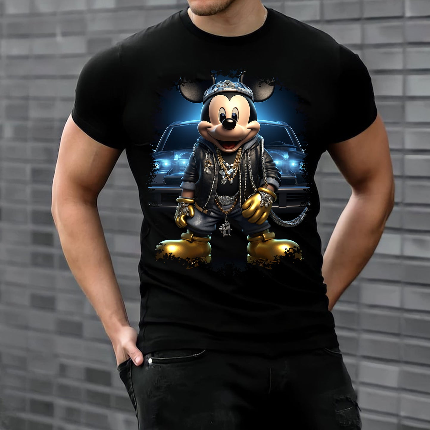 Cartoon Gangster Sublimation T-Shirt/DTF Images Bundle