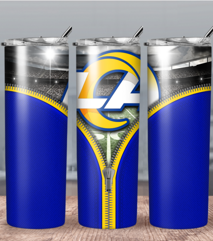 Football 20oz Sublimation Tumbler Image