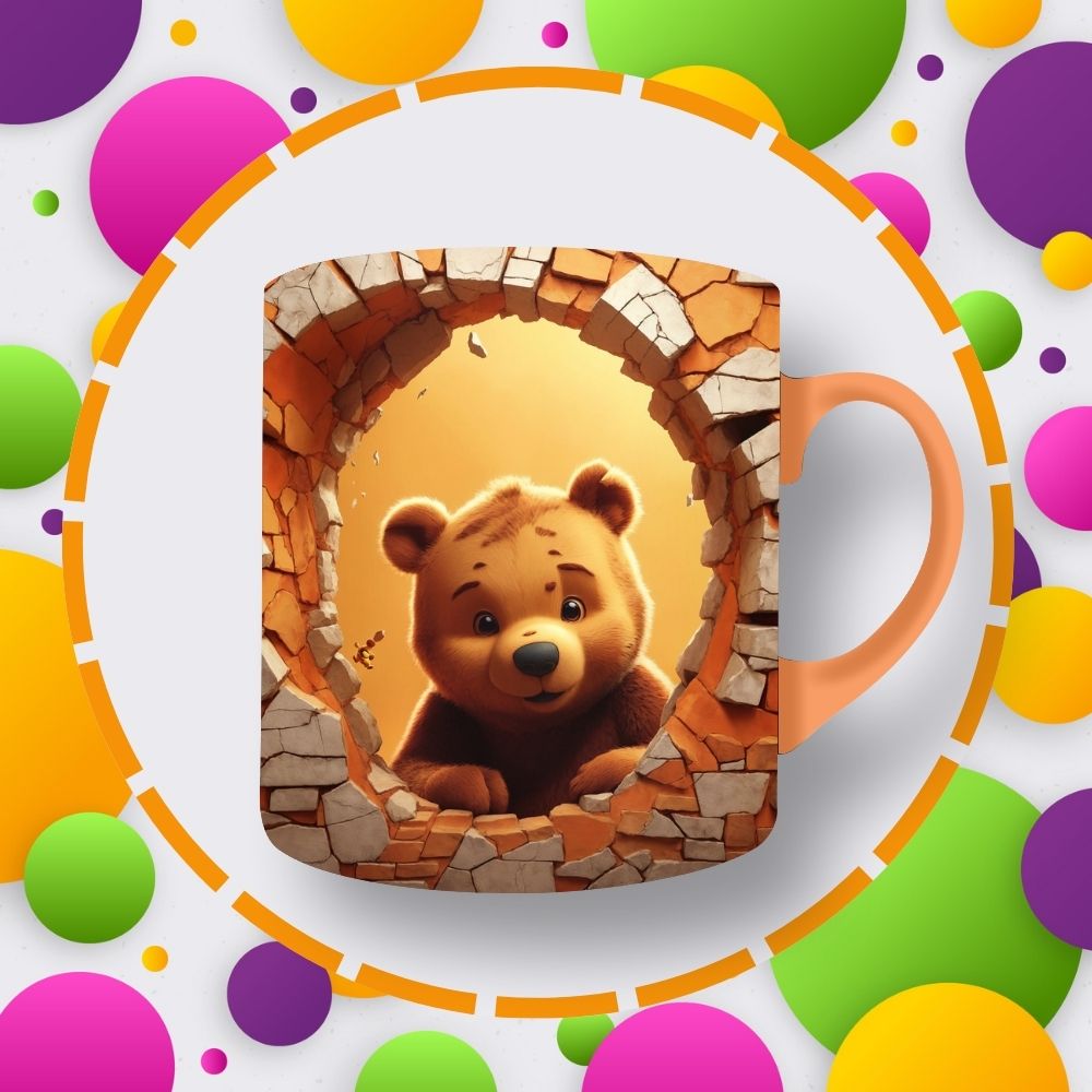 3D Cartoon Sublimation Mug/Kids Tumblers/Pillow Images  Bundle