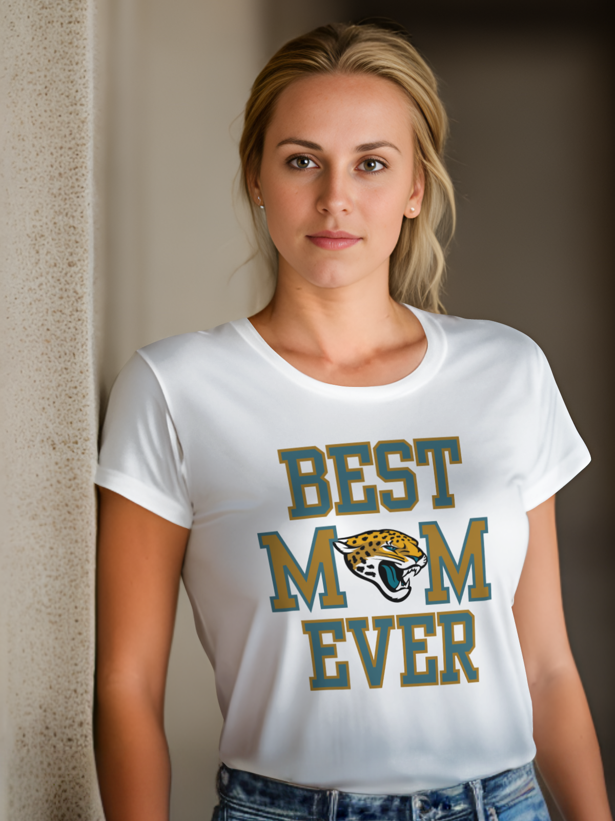 Mom Football Sublimation/DTF T-Shirt Images