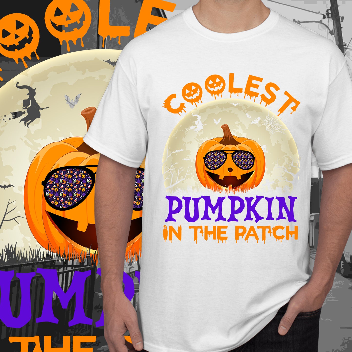 21 Halloween Sublimation T-Shirt Image Bundle