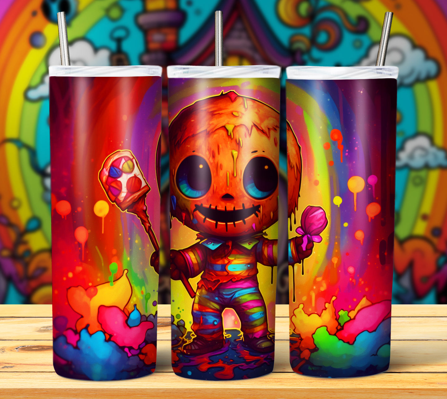 Sam Halloween Sublimation 20oz Images Bundle