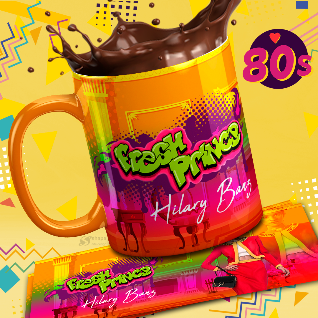 80's Sublimation 11/15oz Mug Images Bundle